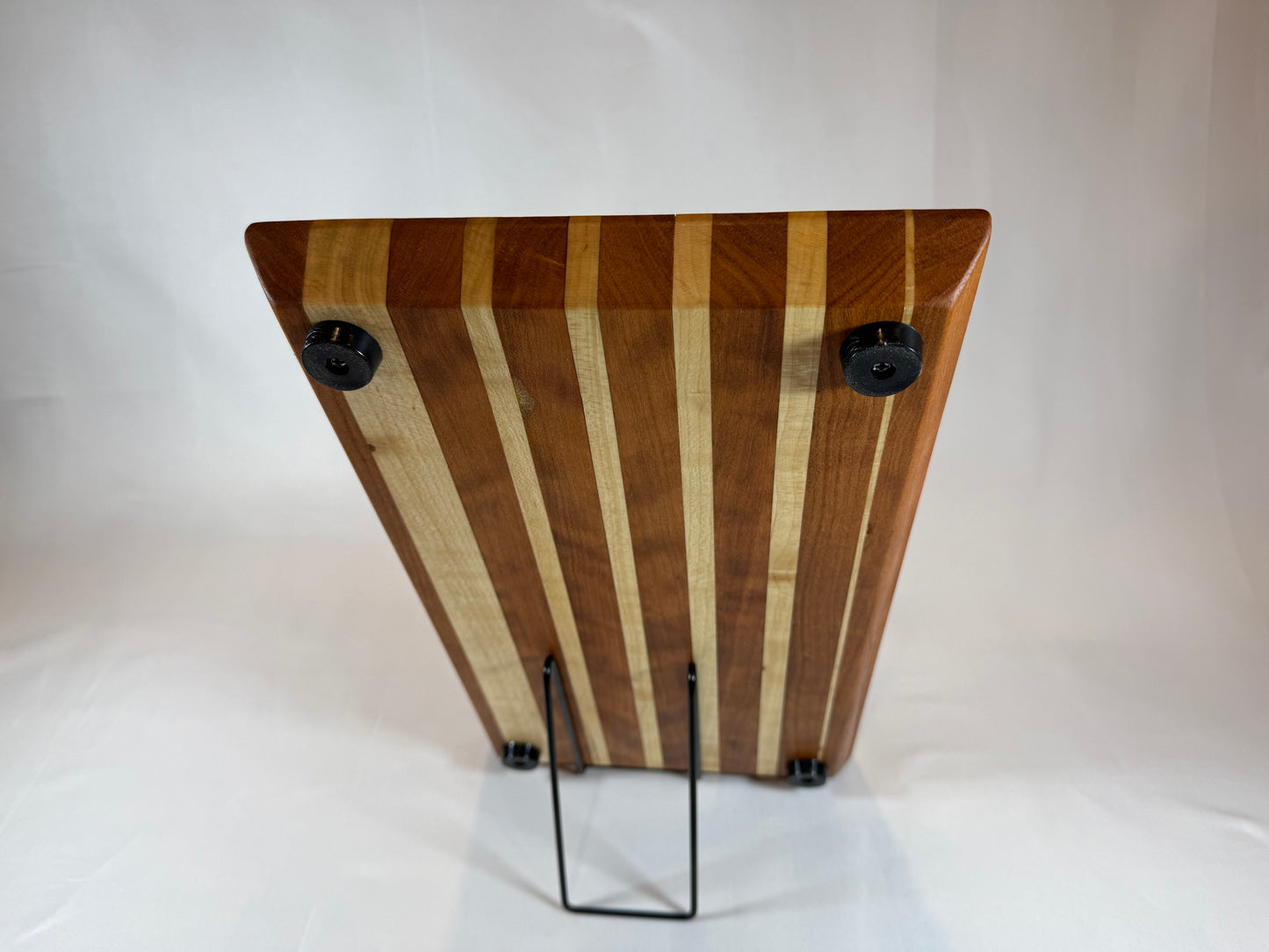 Cutting Board - Brazilian Cherry and Curly Maple 9”x14”