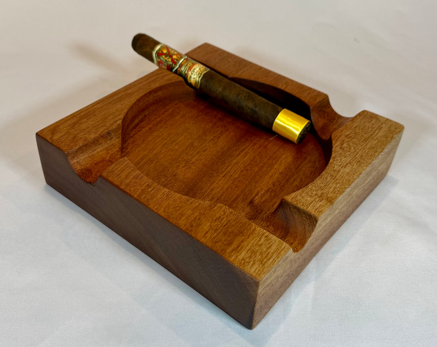 Cigar Ashtray - Mahogany