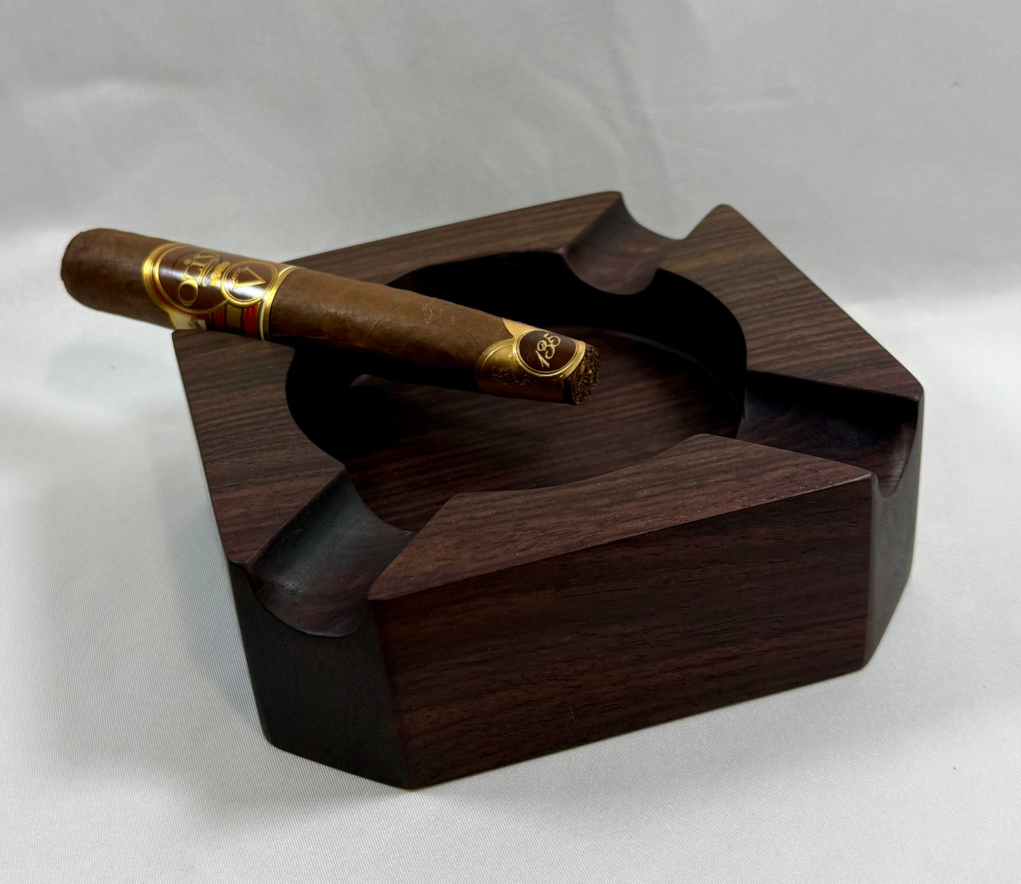Cigar Ashtray - East Indian Rosewood