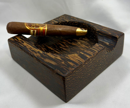 Cigar Ashtray - Black Palm
