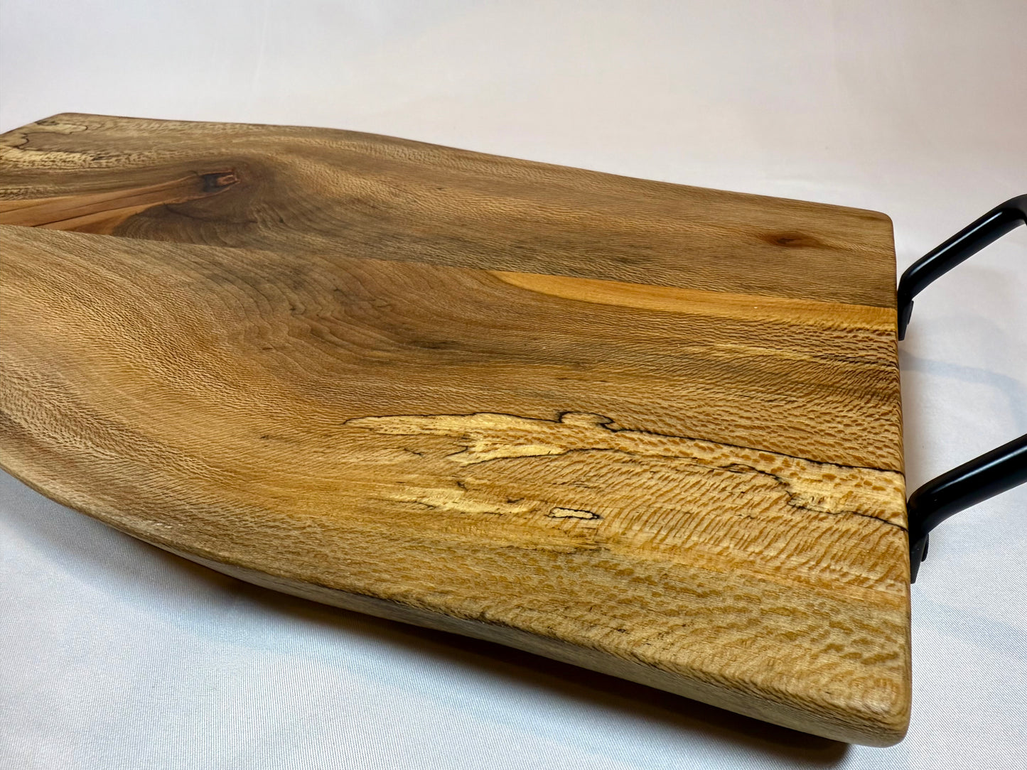 Charcuterie Board/Serving Tray - Spalted Maple 8-10”x19”