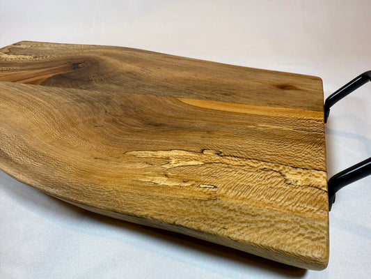 Charcuterie Board/Serving Tray - Spalted Maple 8-10”x19”