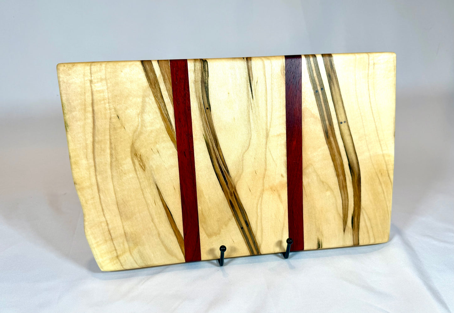 Charcuterie Board - Ambrosia Maple and Red Padauk 8”x13”