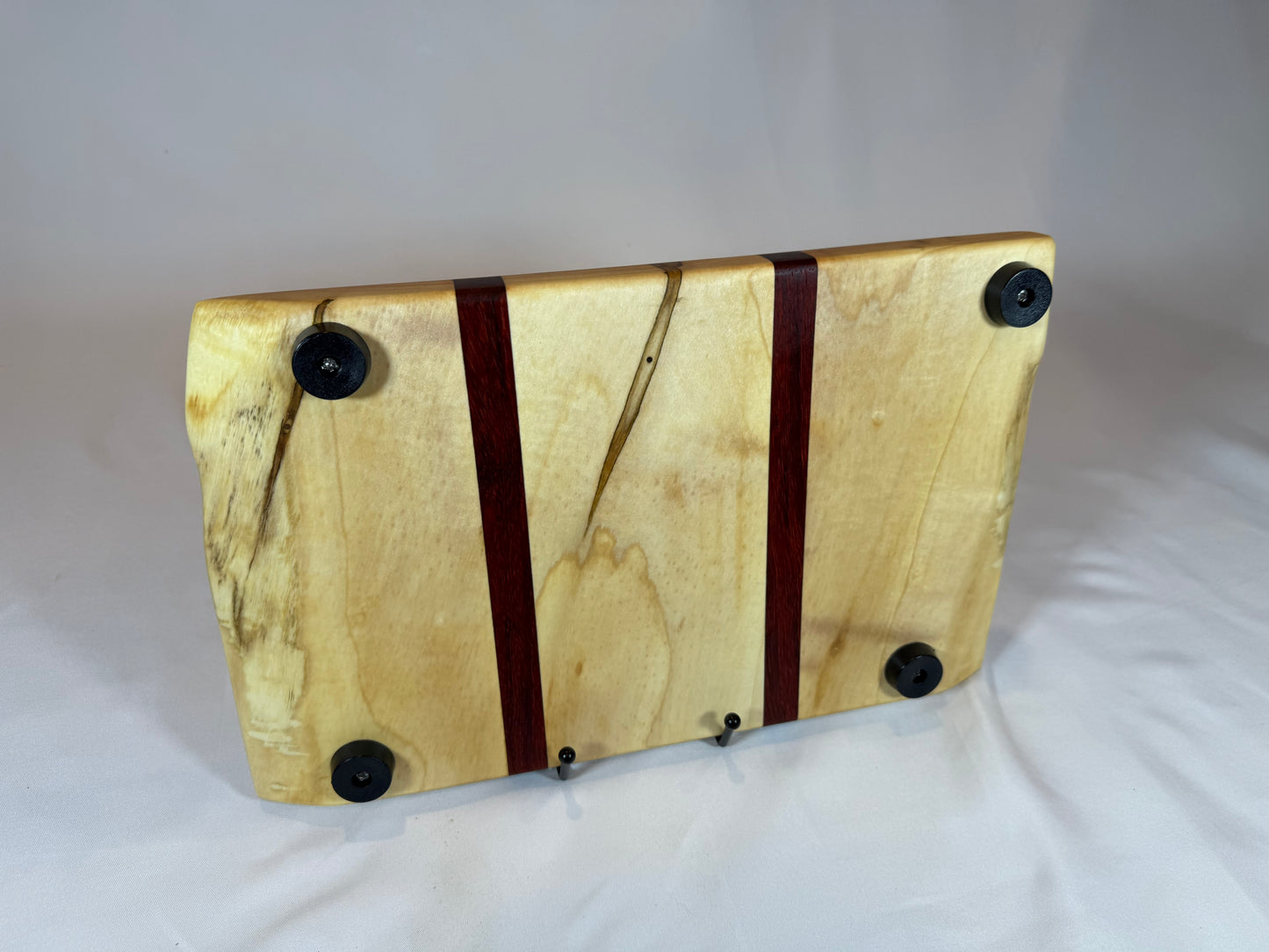 Charcuterie Board - Ambrosia Maple and Red Padauk 8”x13”